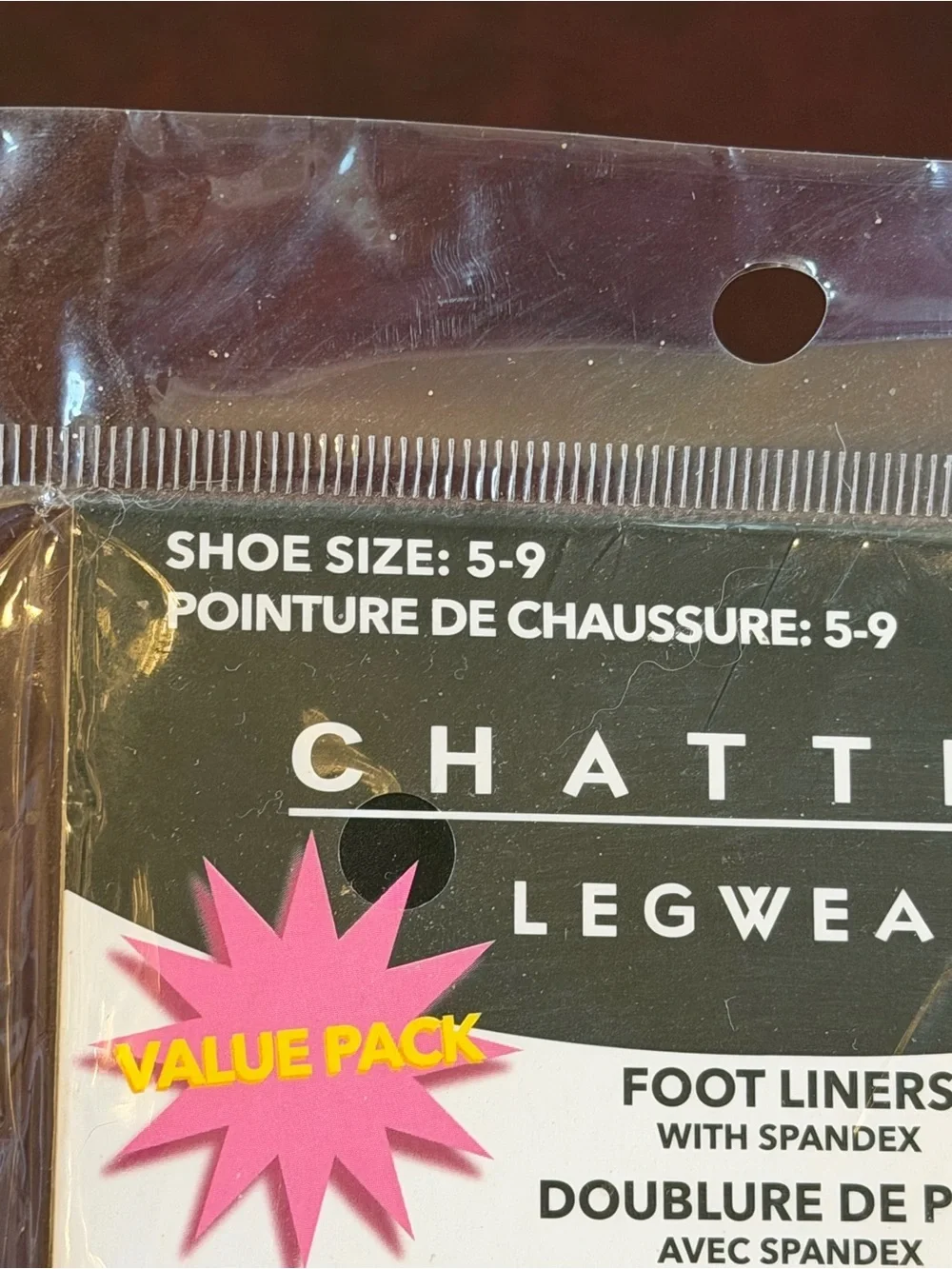 Chatties Beige No-Show Foot Liners - 4 pair